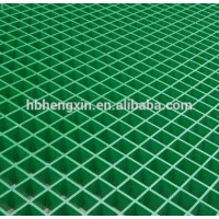 Plastic floor trap grating