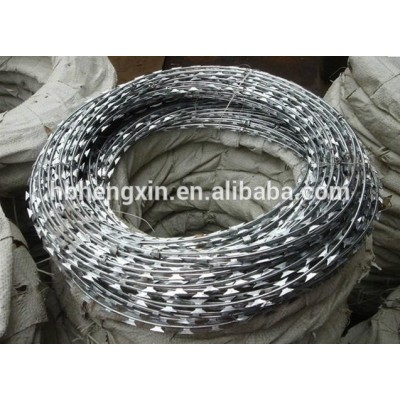 Anping hot sale Spiral blade thorn rope for protection