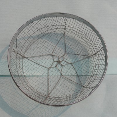 wholesale manual sieve/round galvanized iron sieve for grain sand screening